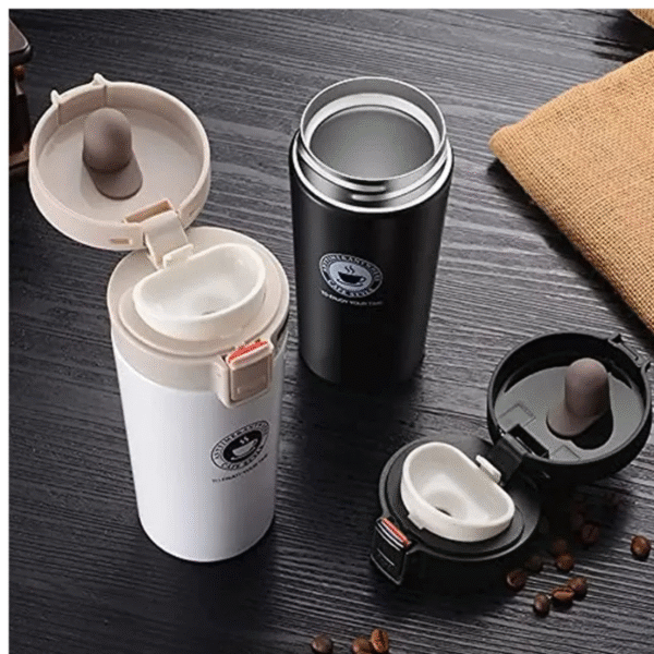 Stainless Steel Vacuum Insulated Metal Thermos Outdoor Sports Water Bottle - 380ml