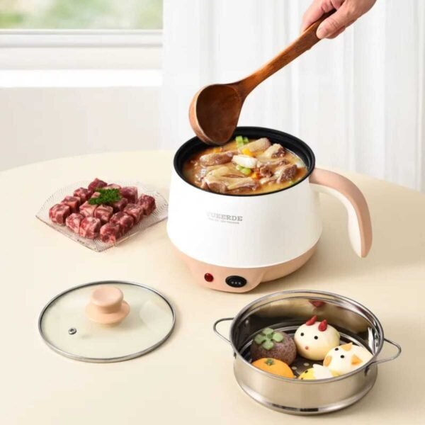 Multifunction Electric Cooking Heating Pan double layer