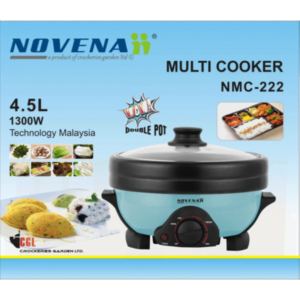 Novena Multi Cooker NMC-222 -4.5 L