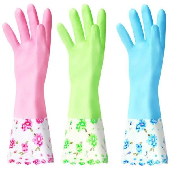 Kitchen Hand Gloves Long 1Pair