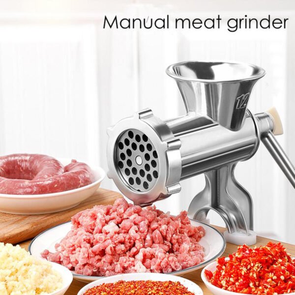 Aluminum Manual Meat Grinder