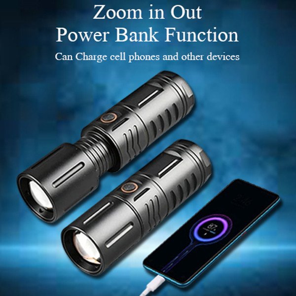 Zoomable Flashlight LED Made in Japan