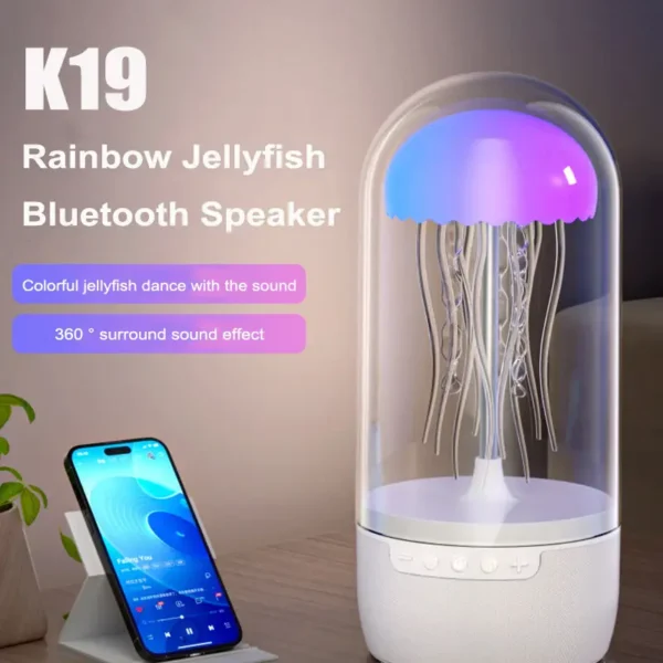 3D Jellyfish Mini Bluetooth Speaker