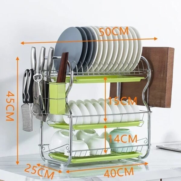 Premium Quality 3 layer kitchen rack