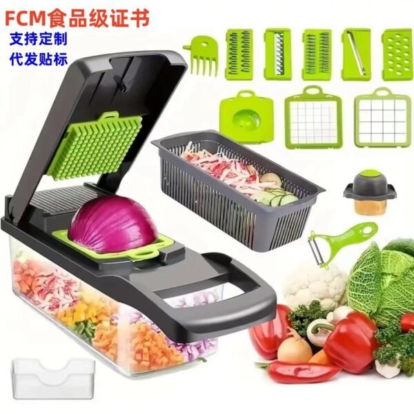 14-in-1 Vegetable and Fruits Multifuction Cutting Slicer