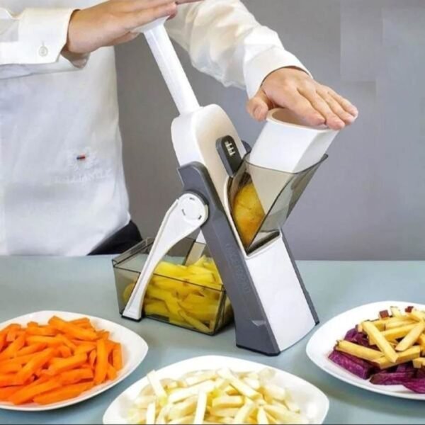 Multi-Functional Vegetable Cutter With Slicer