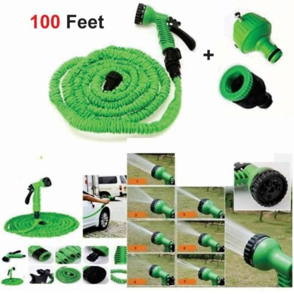 Flexible And Durable Magic Hose Pipe 100 Feet