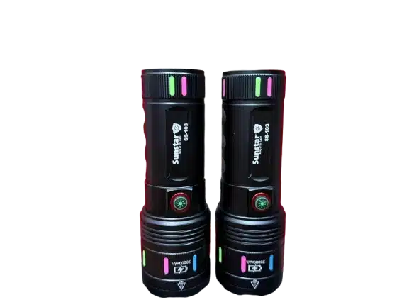 Sunstar SS-103 Power Bank Zoom Highpower Led Flashlight